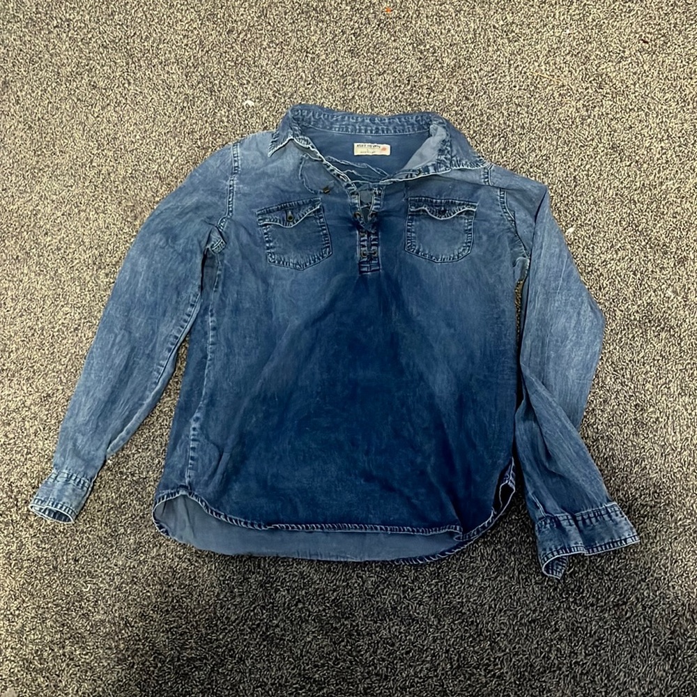 Jean shirt from ruff hewn in large